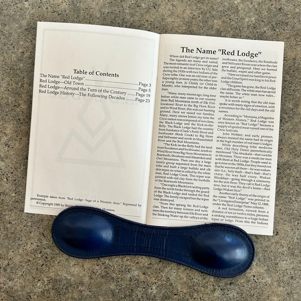 📕Vintage History of Red Lodge, [Zupan], Western Decor Book, EUC - Picture 4 of 8